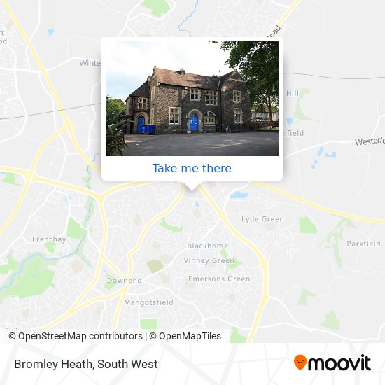 Bromley Heath map
