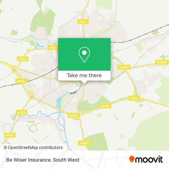 Be Wiser Insurance map