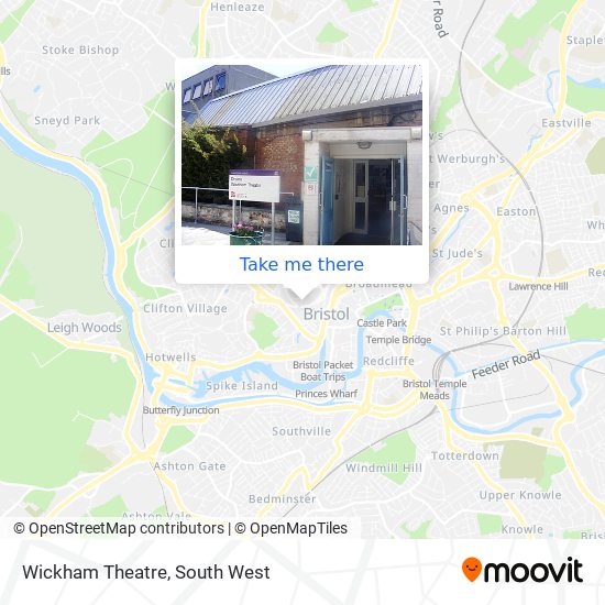 Wickham Theatre map