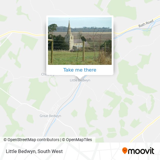 Little Bedwyn map