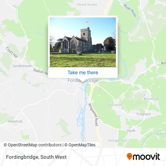 Fordingbridge map