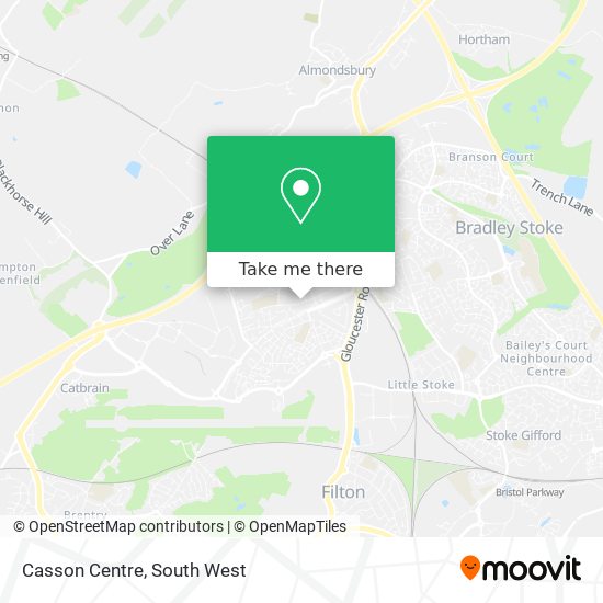 Casson Centre map
