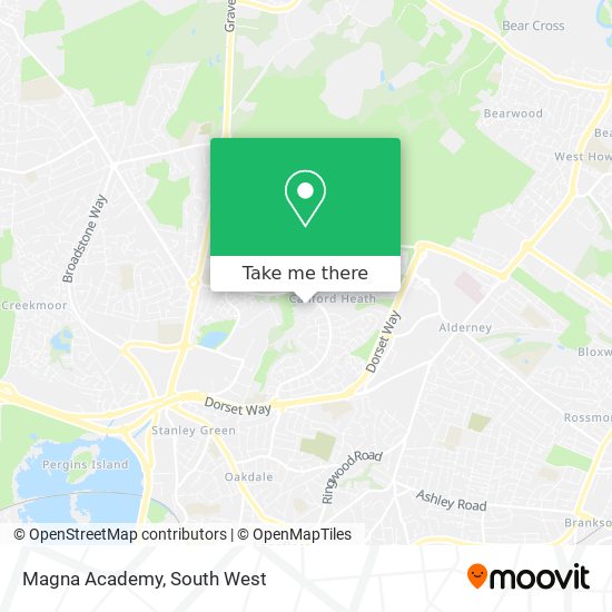 Magna Academy map