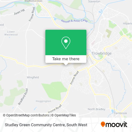 Studley Green Community Centre map