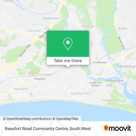 Beaufort Road Community Centre map