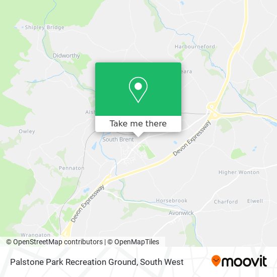 Palstone Park Recreation Ground map
