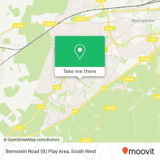 Bernstein Road (B) Play Area map