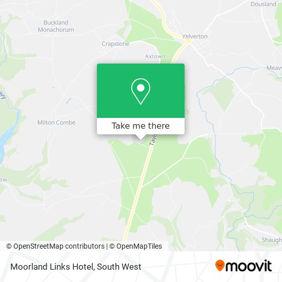 Moorland Links Hotel map