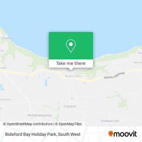 Bideford Bay Holiday Park map