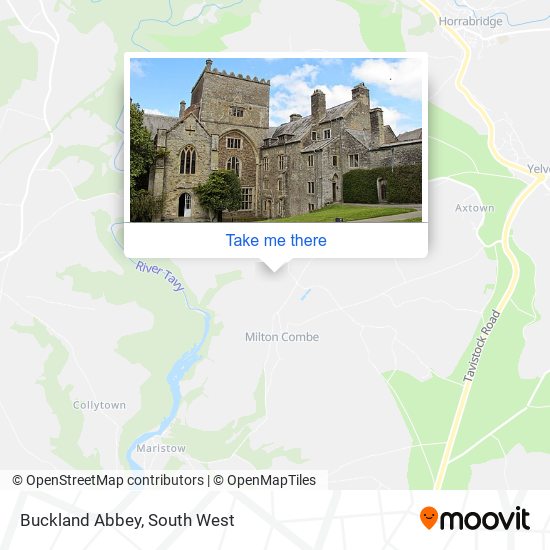 Buckland Abbey map
