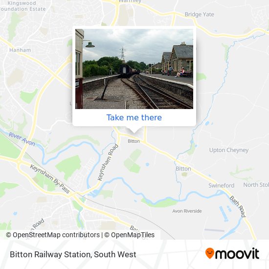 Bitton Railway Station map