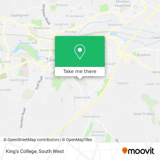 King's College map