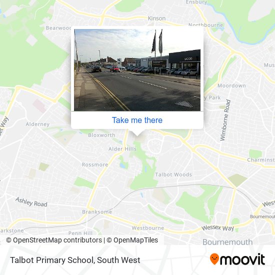 Talbot Primary School map