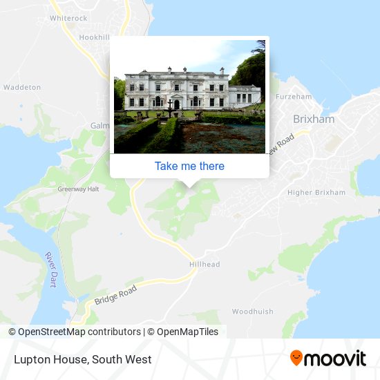 Lupton House map