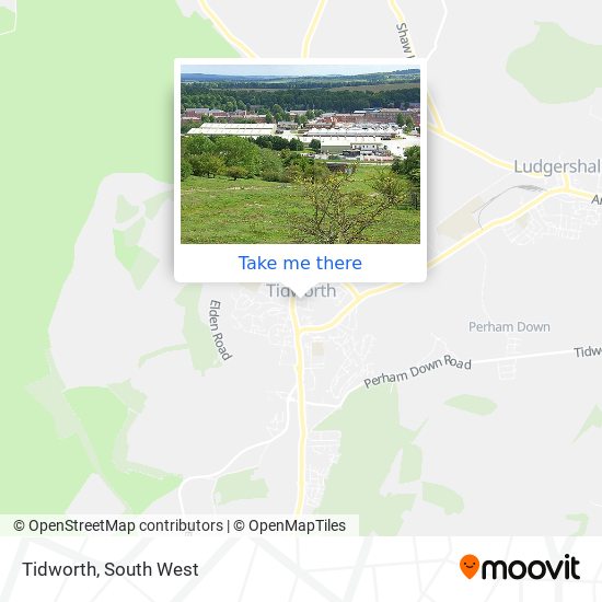 Tidworth map