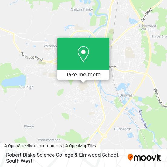 Robert Blake Science College & Elmwood School map