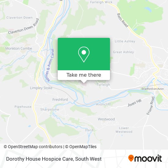 Dorothy House Hospice Care map