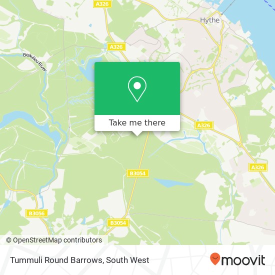 Tummuli Round Barrows map