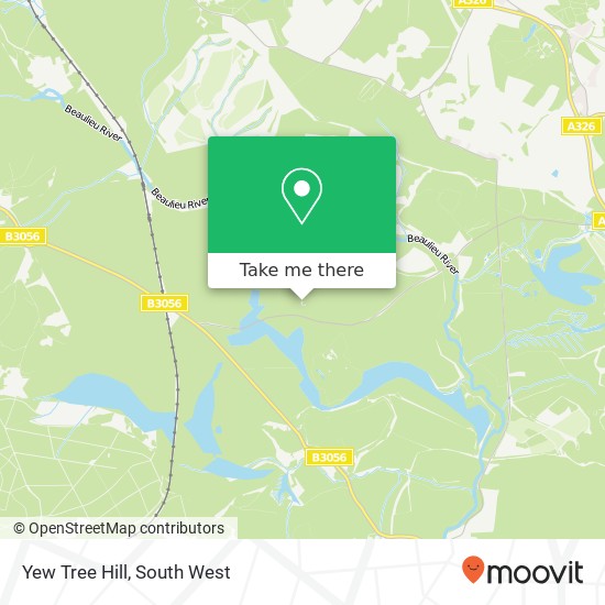 Yew Tree Hill map