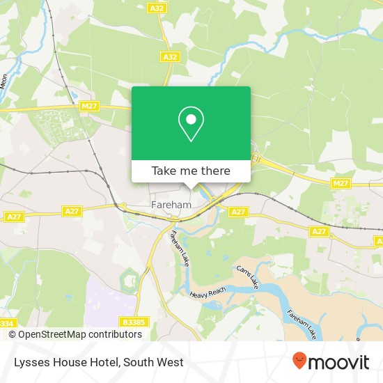 Lysses House Hotel map