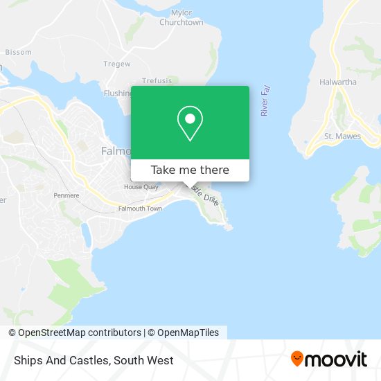 Ships And Castles map