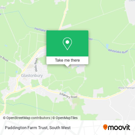 Paddington Farm Trust map
