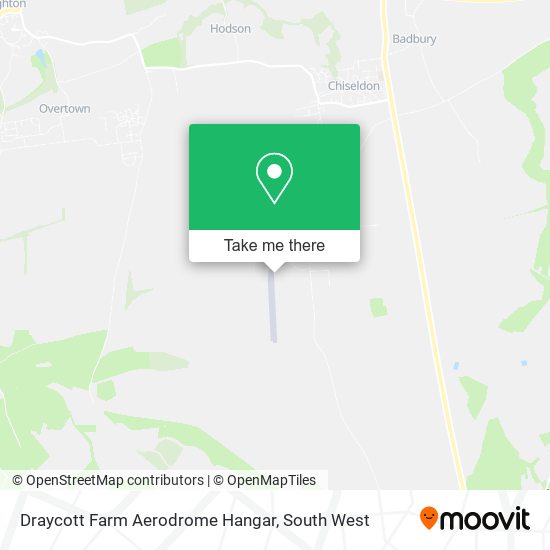 Draycott Farm Aerodrome Hangar map