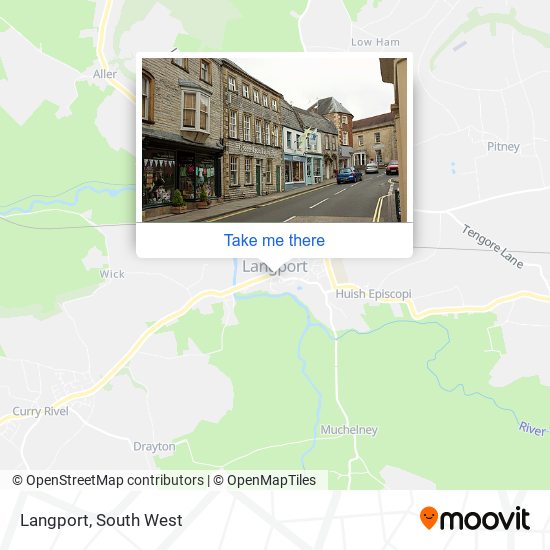 Langport map