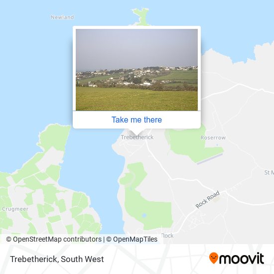 Trebetherick map