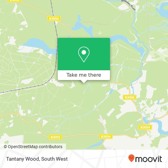 Tantany Wood map