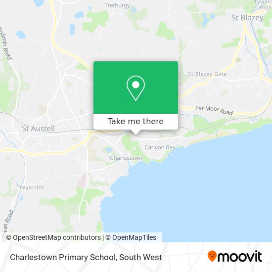 Charlestown Primary School map
