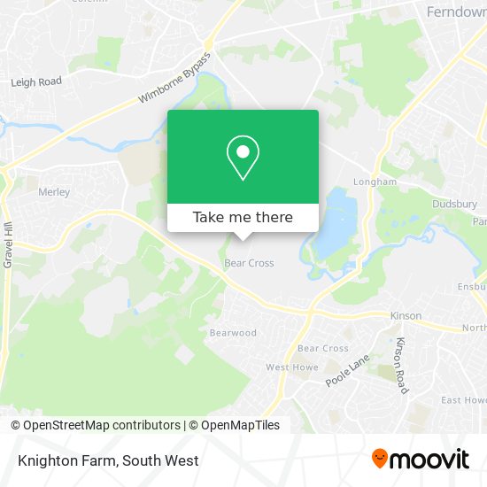 Knighton Farm map