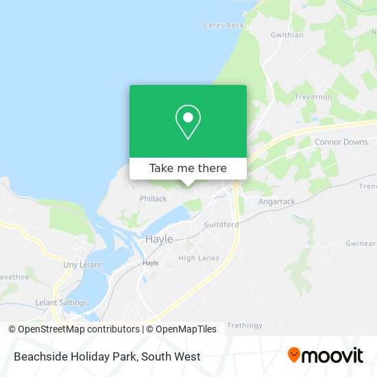 Beachside Holiday Park map