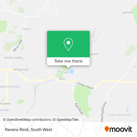Ravens Rock map