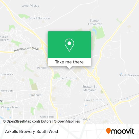 Arkells Brewery map