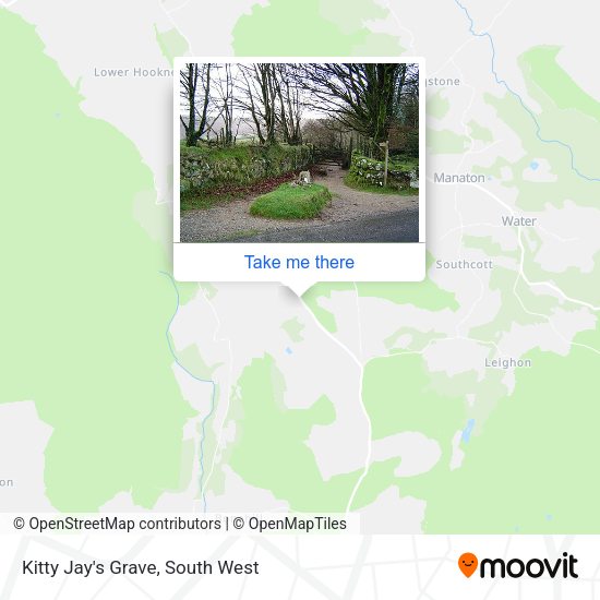 Kitty Jay's Grave map