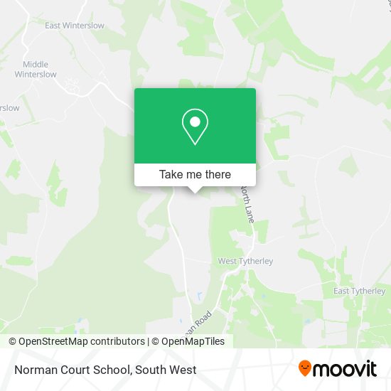 Norman Court School map