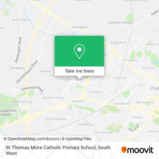 St Thomas More Catholic Primary School map