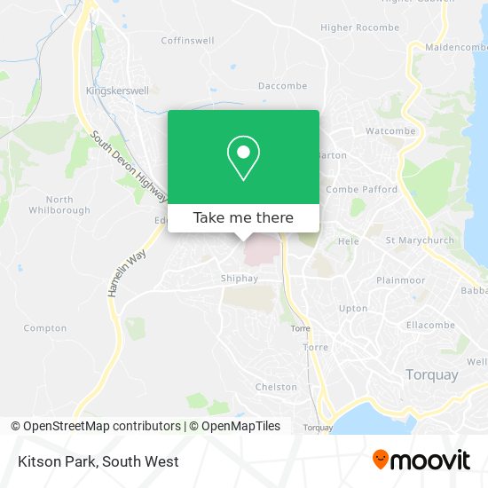 Kitson Park map
