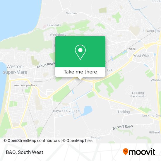 B&Q map