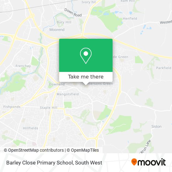 Barley Close Primary School map