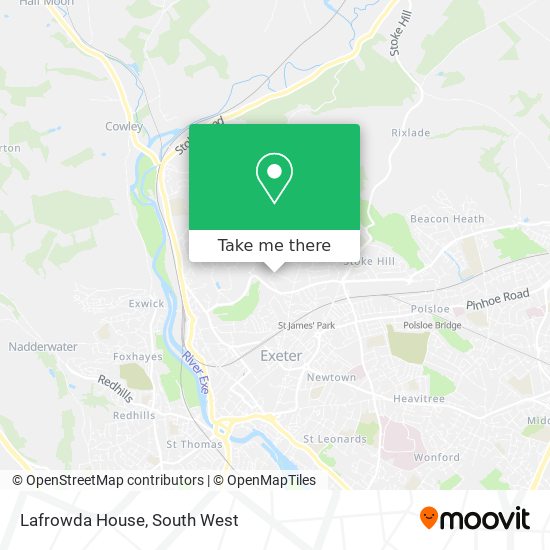 Lafrowda House map