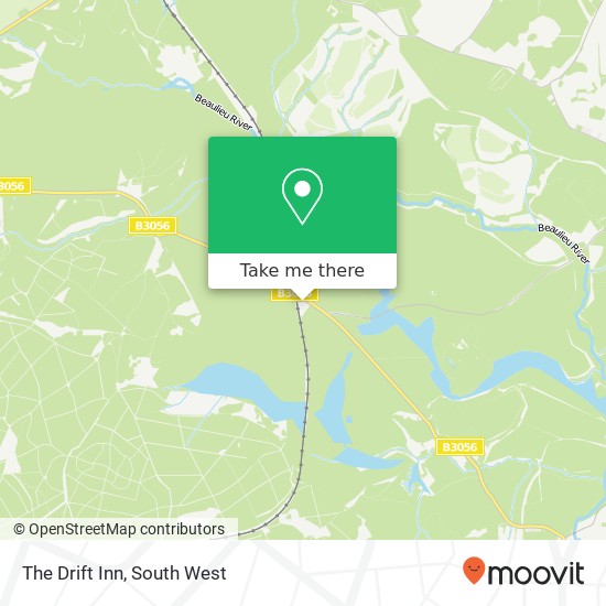 The Drift Inn map