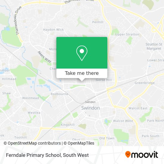 Ferndale Primary School map