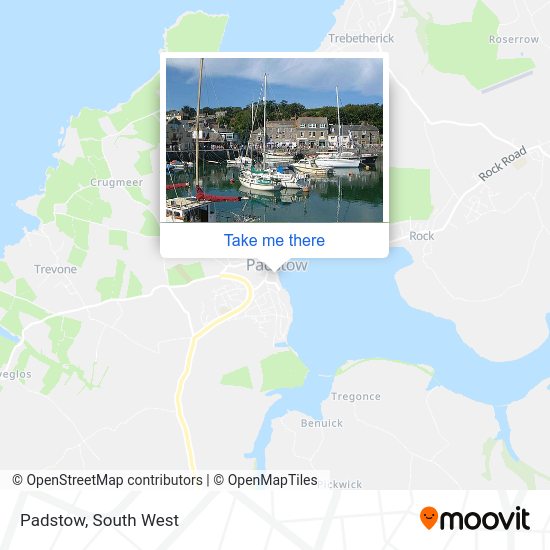 How to get to Padstow in Cornwall by bus or train?