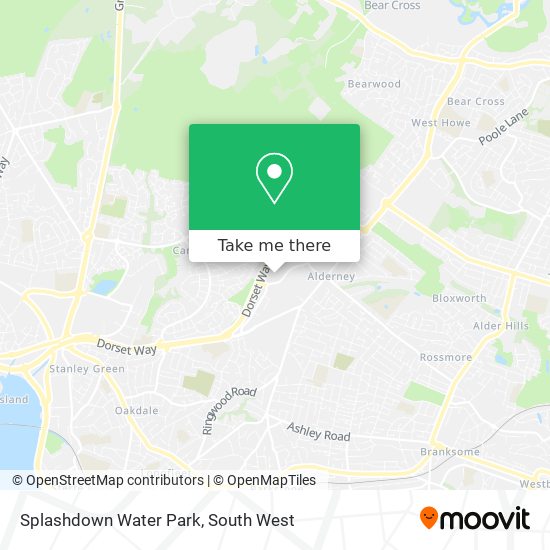 Splashdown Water Park map