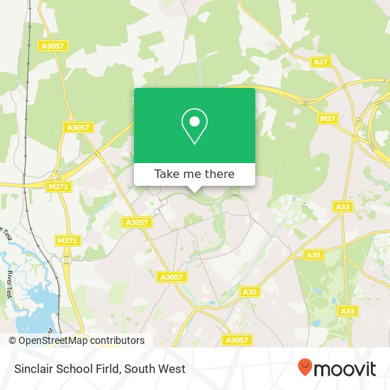 Sinclair School Firld map