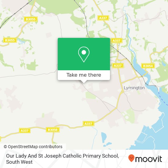 Our Lady And St Joseph Catholic Primary School map