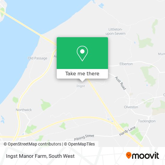 Ingst Manor Farm map