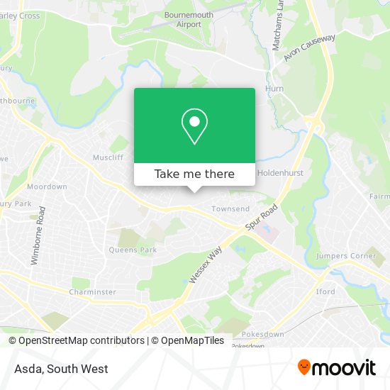 Asda map